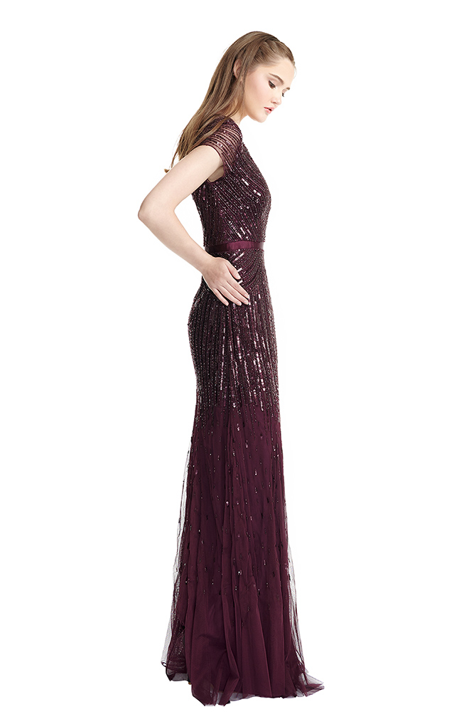 side view of the dress